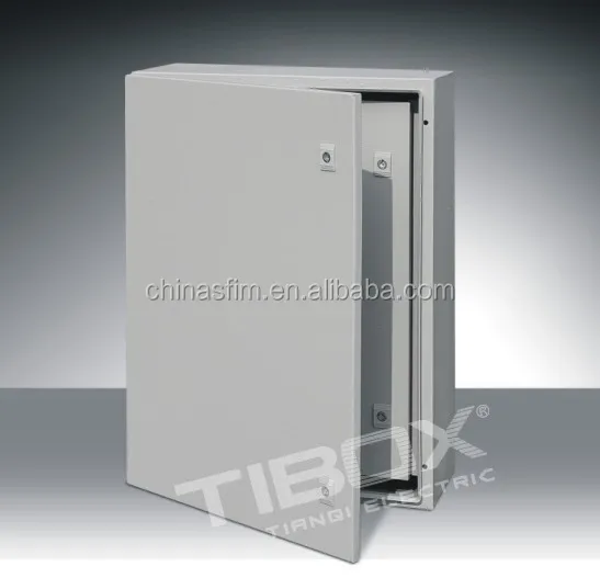 TIBOX electrical distribution control panel board IP66 Wall Mounting electric supplies metal box