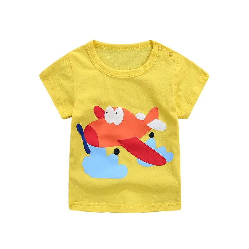 
fashion little children with print short sleeve kids christmas tshirts Malaysia Philippines suits baby clothes shirt 