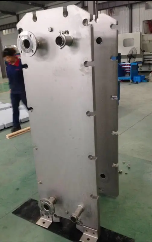 N40 free flow frame plate heat exchanger