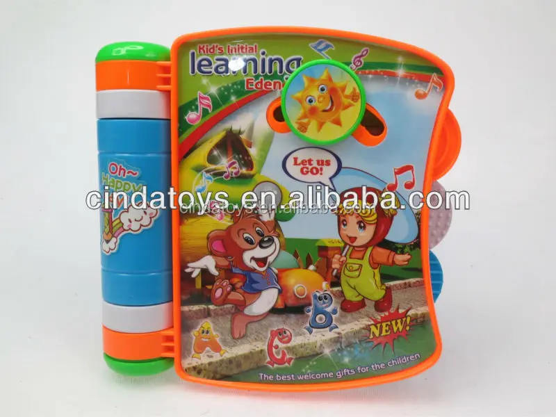Cartoon English Spanish bilingual learning education toys