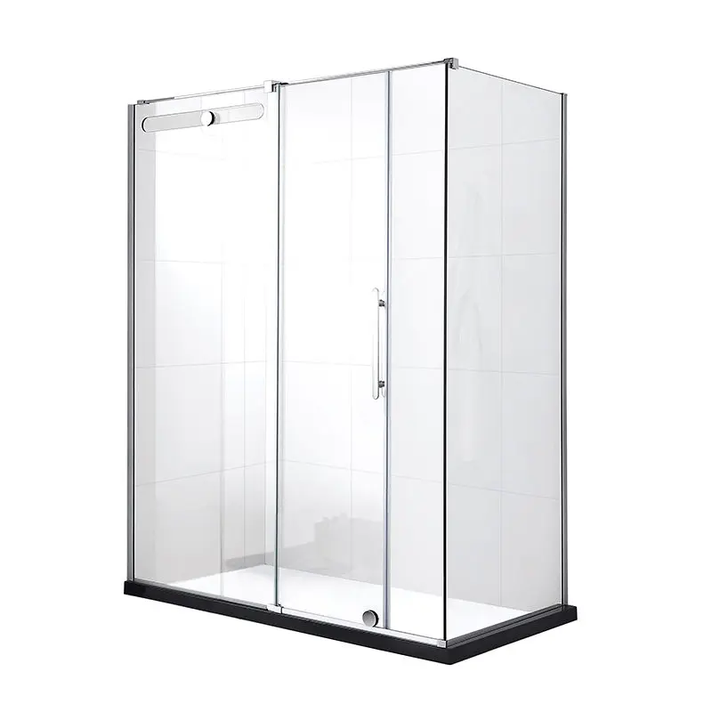 Normal Design Factory Price Customized Frameless Temper Glass Sliding China Shower Room, Square Douche Cabine