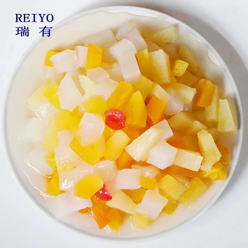 
canned fruit cocktail in light syrup 