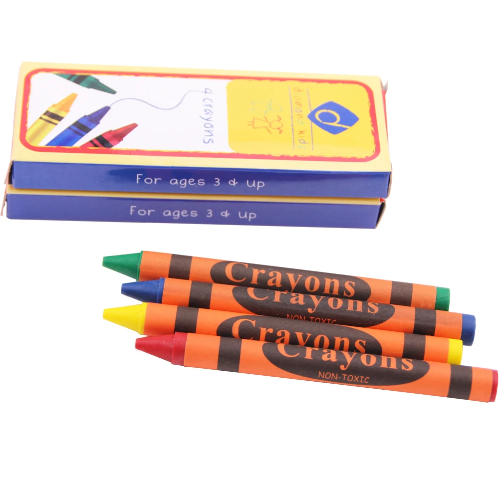 Cheap Non toxic 4 pack de crayons 4 pack