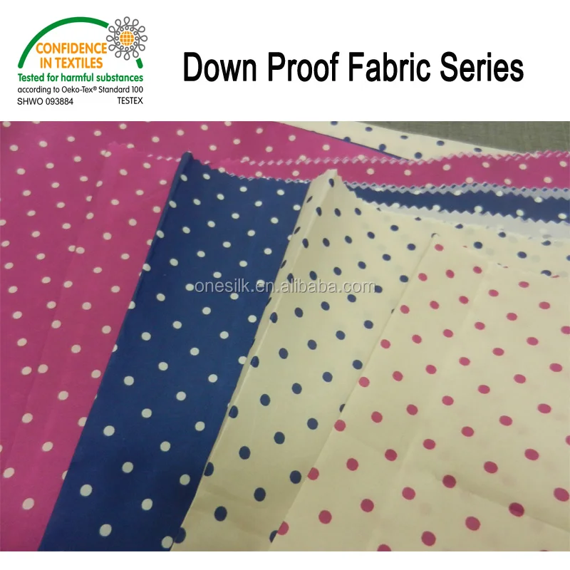 20D/48F 420T переводная печатная полиэфирная пухонепроницаемая ткань