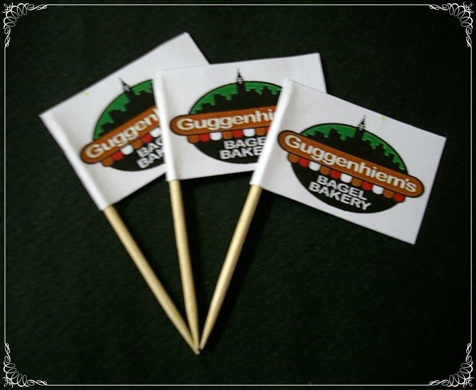 Paper Toothpick Flags