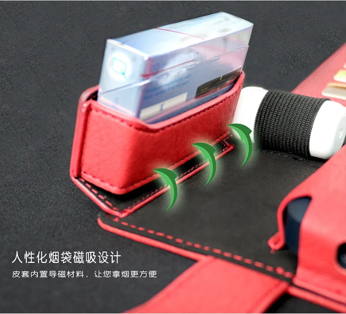 popular wallet cover PU leather case for use with IQOS