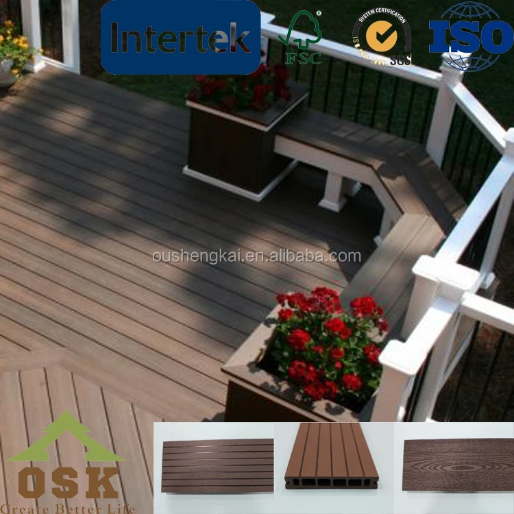 composite decking outdoor swimming pool laminate flooring