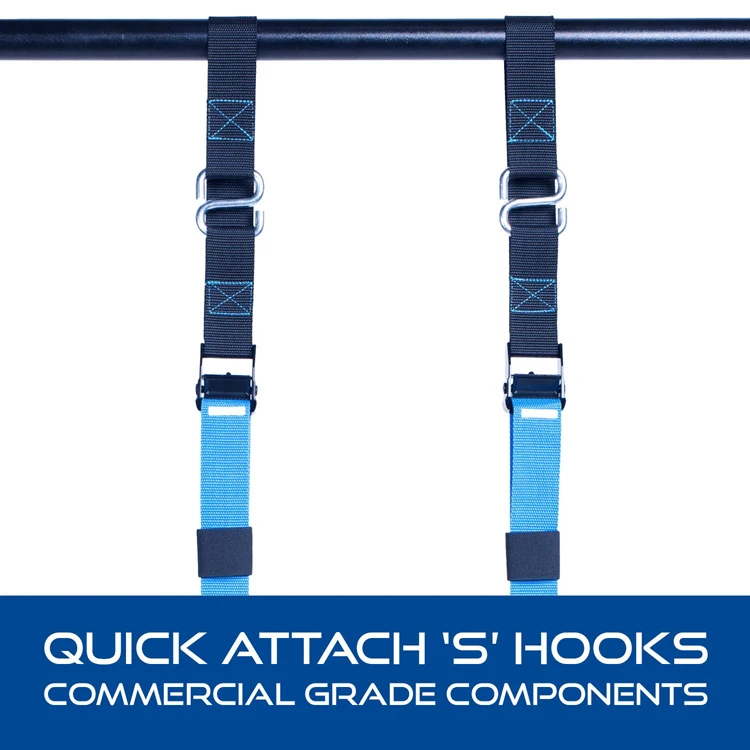 Amazon Hot Sell Exercise Nylon Resistance Bands Suspension Trainer