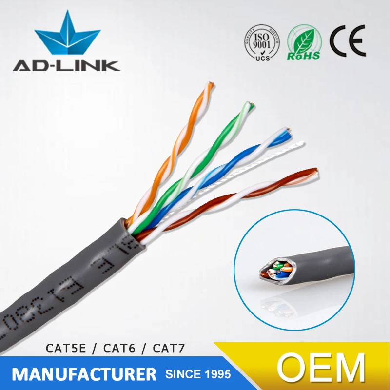 lan network cable cat5e fly lead 5m 10m utp patch cord best price