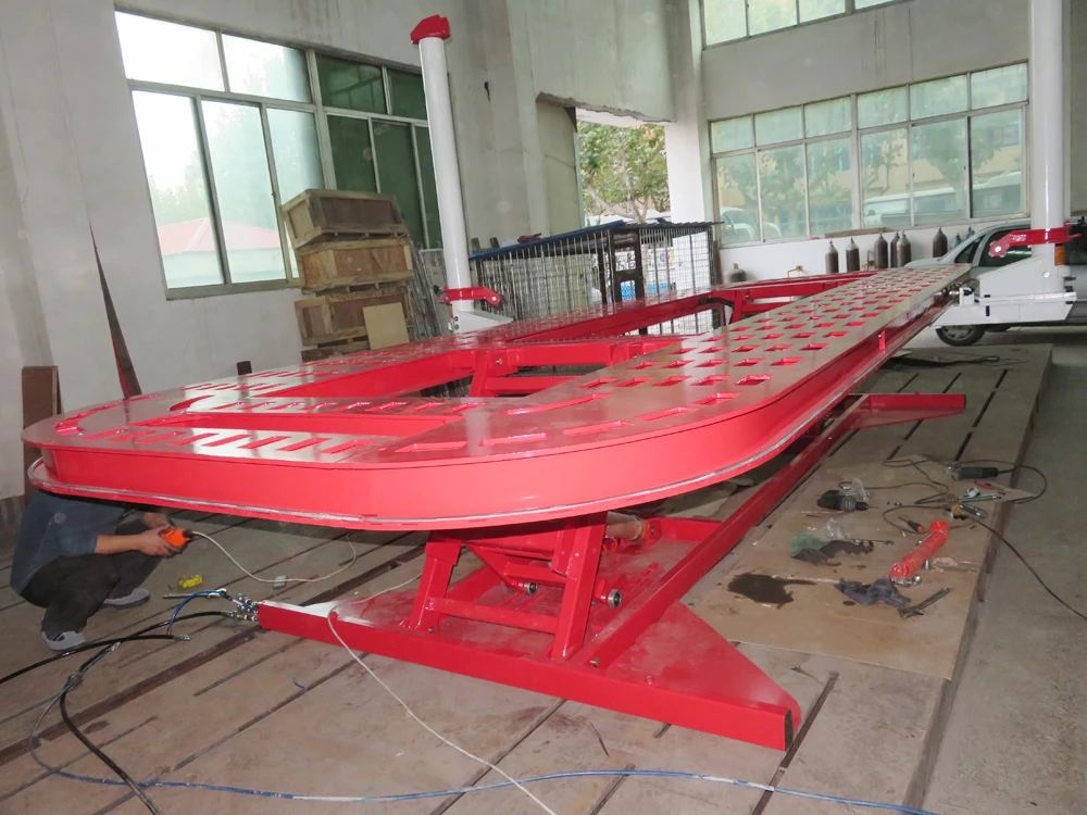 Car bench auto body frame machine/car chassis straightening basic correction car dent puller rack