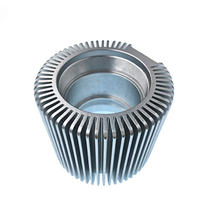 Anodized flexible aluminum extrusion profile heatsink