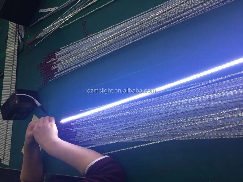 DC12V DC24V 72leds 84leds 90leds 120leds width 4mm slim led hard strip for slim lighbox