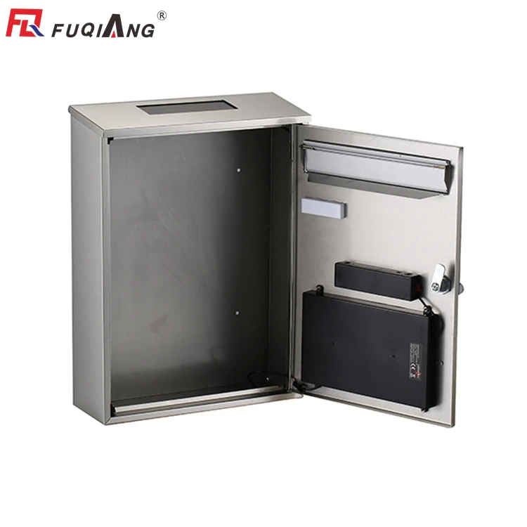 
Solar power waterproof wall mounted mailbox 