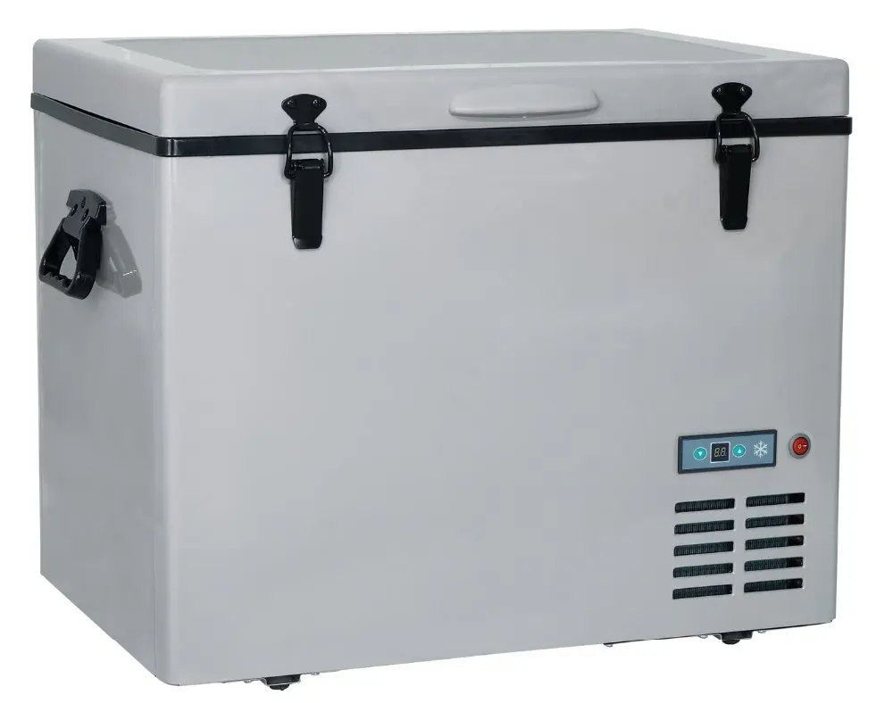 60L portable compressor freezer 12 volt car refrigerator boat marine fishing freezer with +10 to -19 centigrade