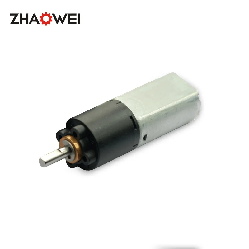 zhaowei custom Ratio 24:1 20mm micro brush geared motors with high precision plastic gearbox for Intelligent window system