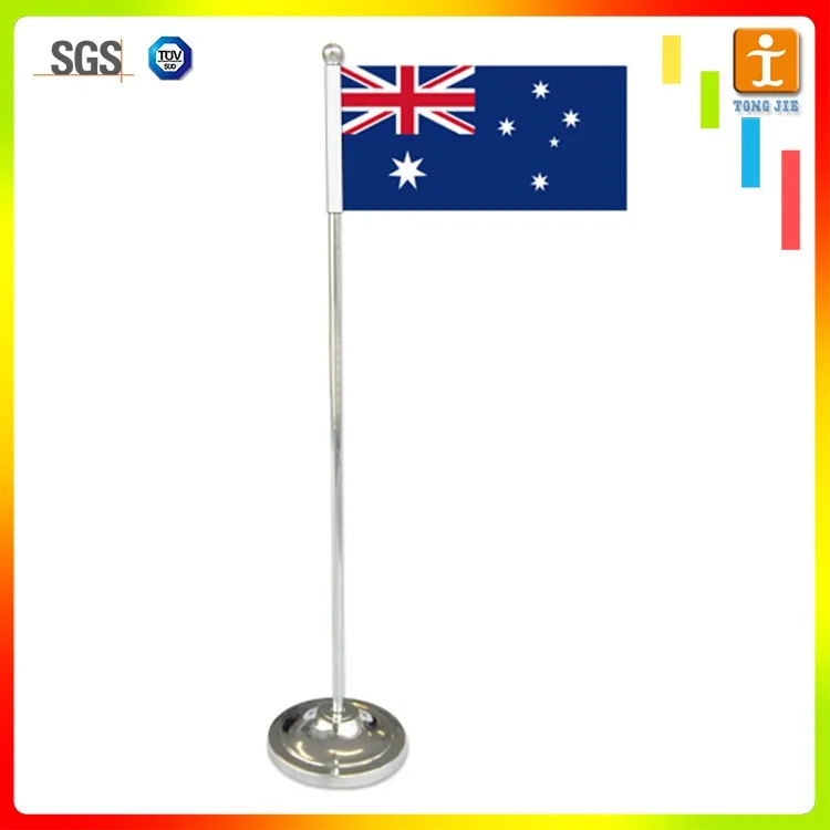 
Dye sublimation festive quality table top flags desk flag 