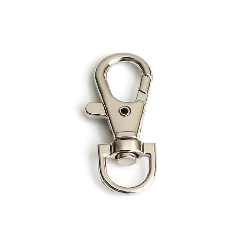 
Fashion new style carabiner custom logo light gold 9mm dog leash swivel snap hook 