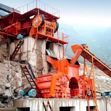 200 t/h Stone Crushing Plant for Quartz Iron Ore