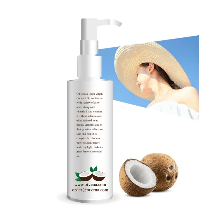 
 Органическое Фракционное кокосовое масло для волос из Индонезии  