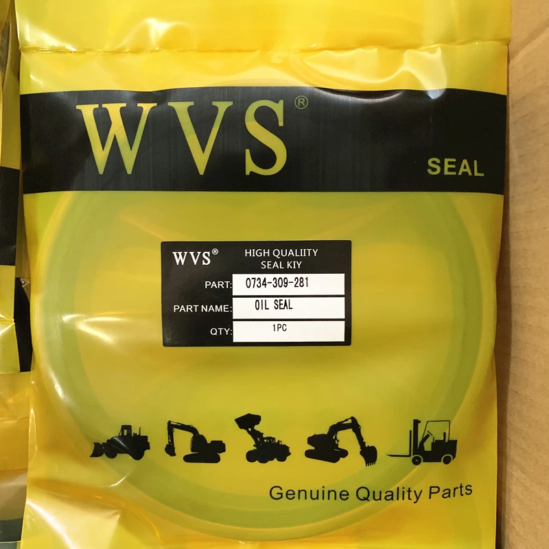 EXCAVATOR AXLE SHAFT SEAL ZGAQ-01266 0734-309-281 0734-309-401 FOR WHEEL EXCAVATOR R170W-7 R180W-9S R190W-9 R200W-7