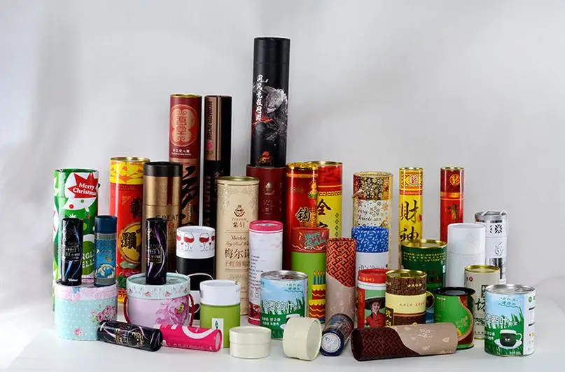 Luxury Biodegradable Empty White Cartoon Push Up Paper Tubes Cylinder Packaging for Cosmetics