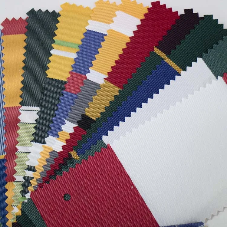 Good Quality Colour fastness Polyester PU Coated 600D Color Stripe Outdoors Oxford Fabric