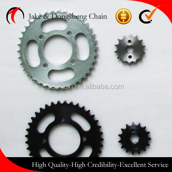 
Прямая цена Чжэцзян Китай высокое качество hero 428/128L-46T/14T комплект цепи и звездочек 
