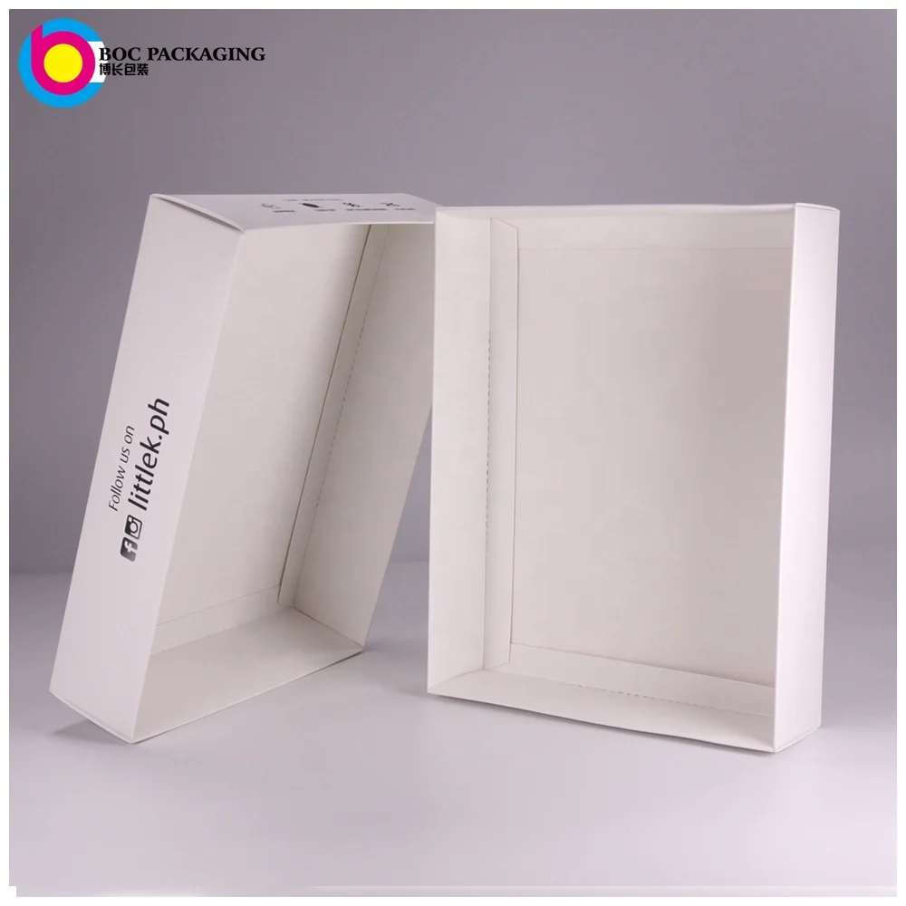 Customized luxury paper apparel clothes socks blanket sets packaging new born boy girl baby gift clothing box