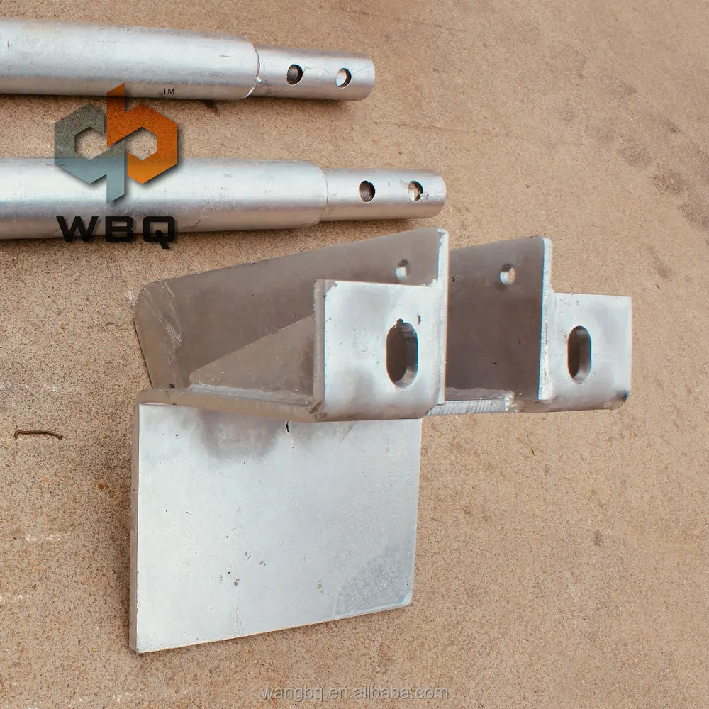 Earth Ground Helical Piers Or Screw Piles D76