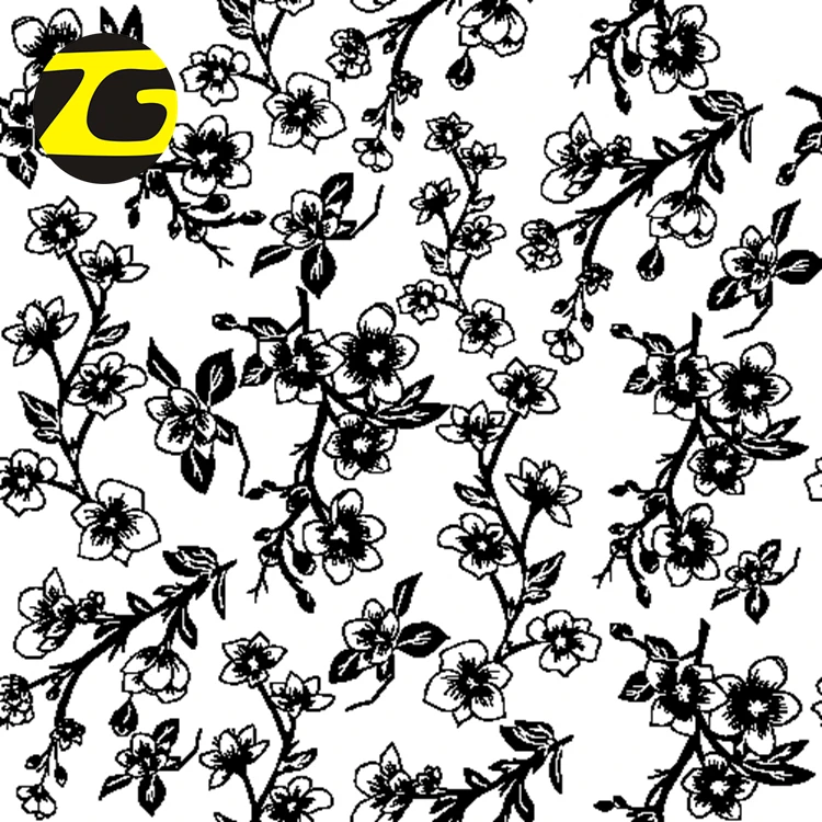 Good touch 16mm crepe printed watered silk fabric for lady dress