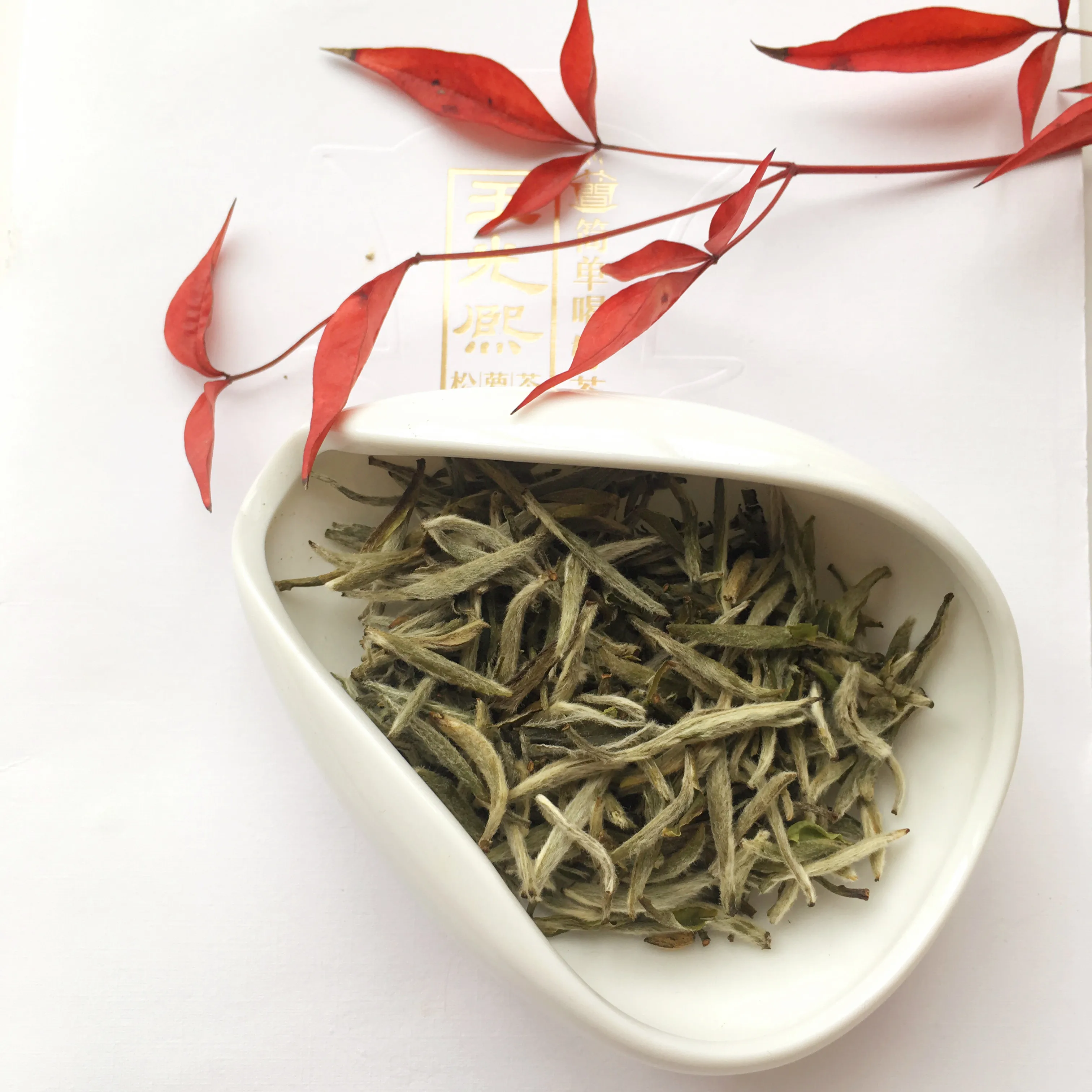 Изысканные китайские серебряные иглы для белого чая bai hao yinzhen премиум класса для ЕС Серебряная игла King лучший сорт белого чая