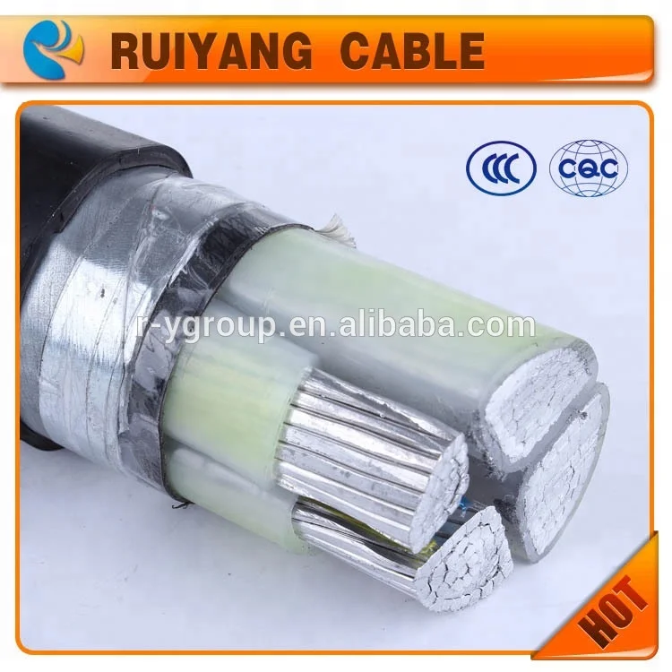 YJV / YJV22 /YJLV /YJLV22 /zr yjv 0.6/1KV 4 cores CU/AL/XLPE/PVC/SWA power cable