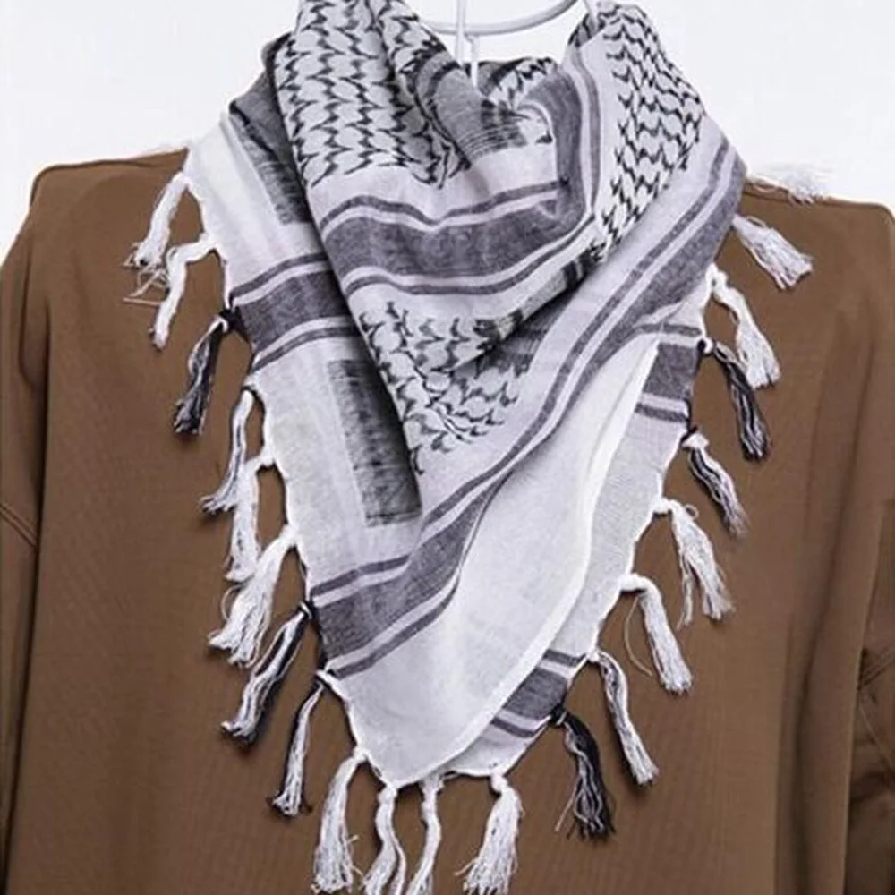 Outdoor headscarf tactical square towel windproof cotton arabic scarf for men,men scarf arab