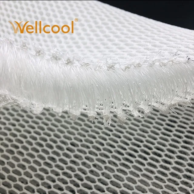 Professional fabric manufactures washable 100 polyester 3d spacer fabric for medical mattress in knitted