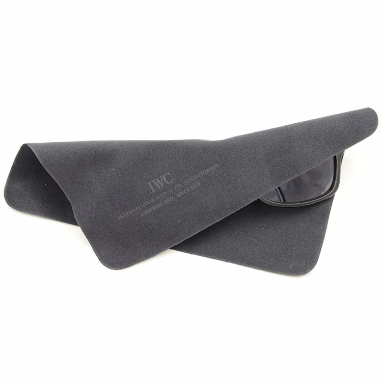 Professional Micro Fiber Lens cloth with embossed logo nice microfiber cleaning cloth