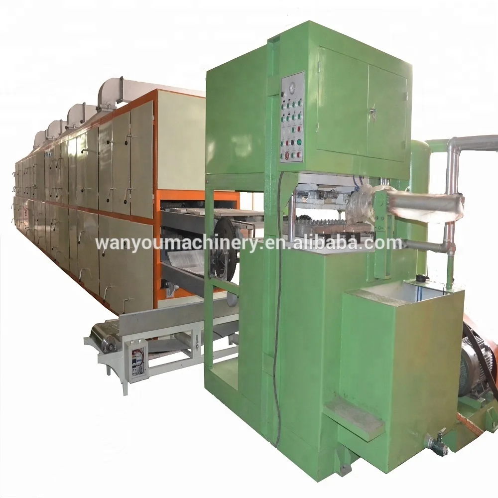 computer control small egg tray manufacturing machine