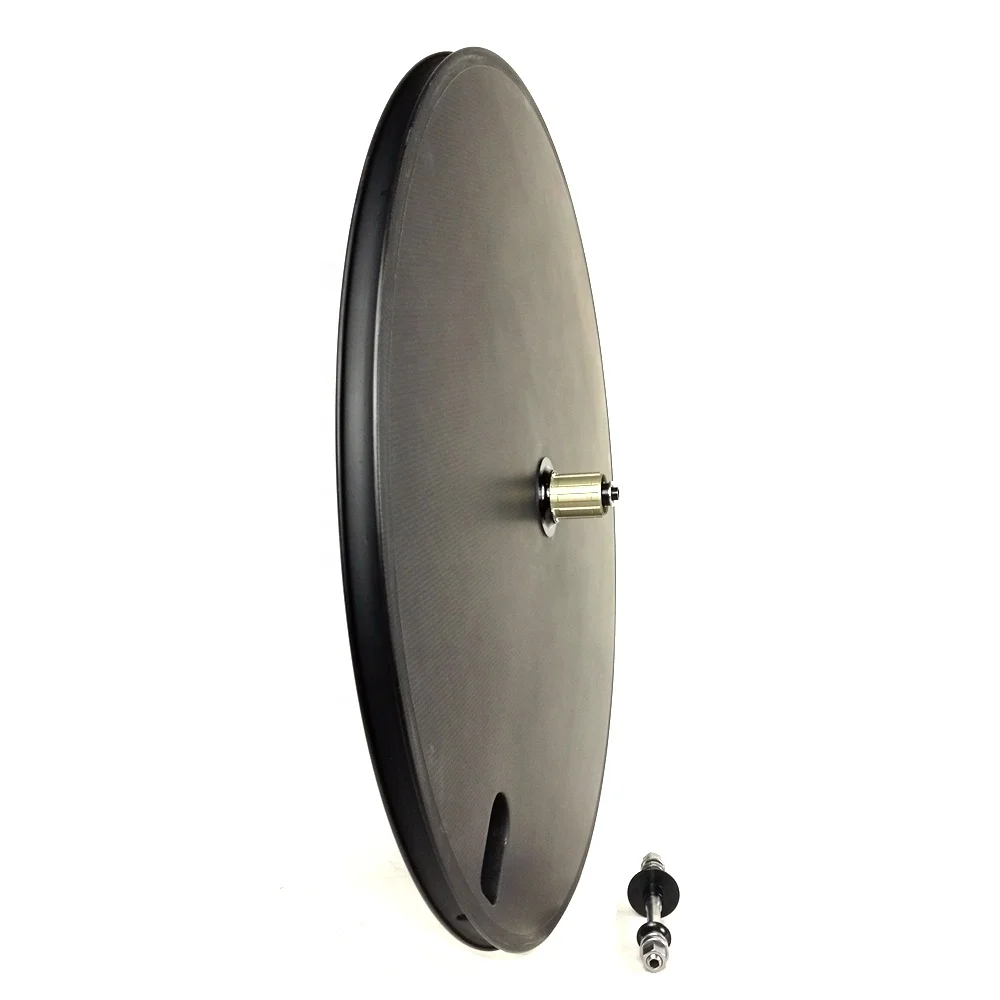 Carbon Wheel 700C*23MM Track and Road convertible Disc Wheels