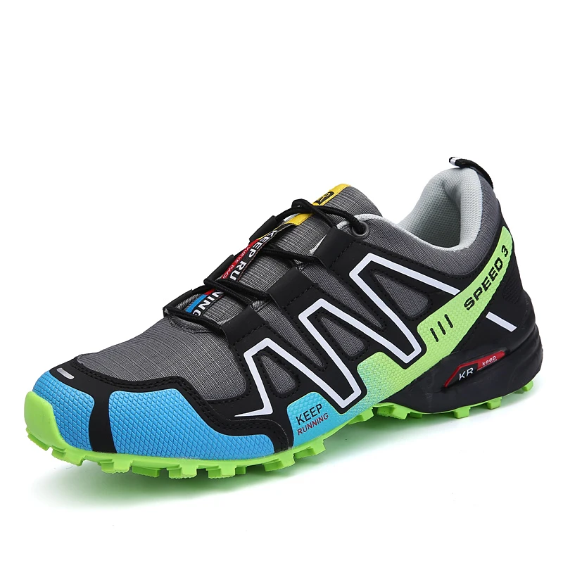 
Breathable Mesh outdoor Hiking Sport Climbing Shoe Non-slip Mountain Shoes Men 
