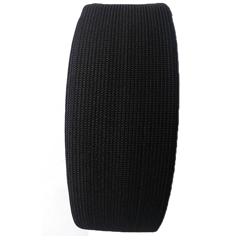 black woven elastic band 25mm,30mm,32mm,35mm,40mm,51mm,60mm,64mm in stock