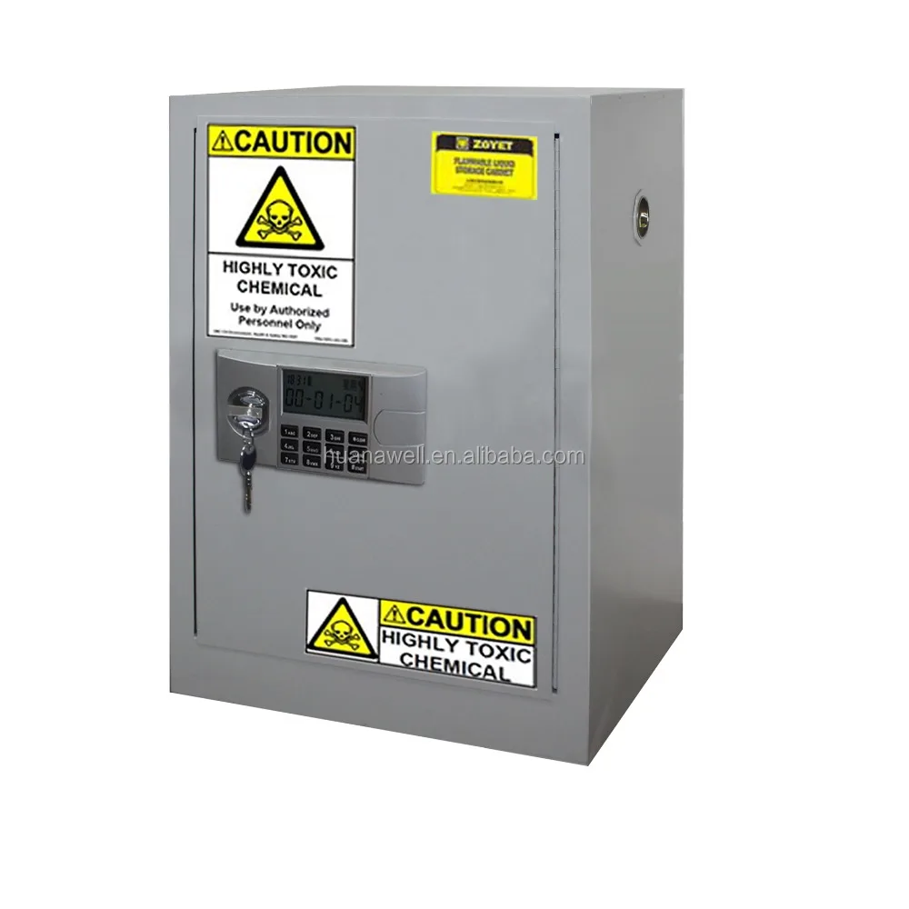 Защитные лабораторные шкафы на 4 галлона для лабораторной мебели с ядовитыми материалами, шкафы для наркотических средств