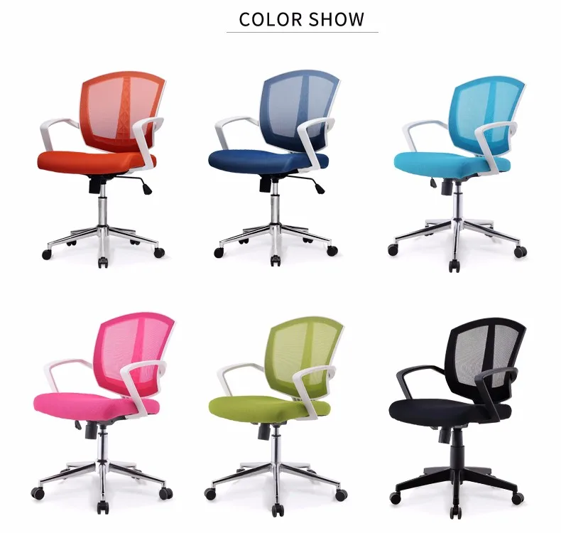 
Cheap office room chairs for staff chairs with armrest 