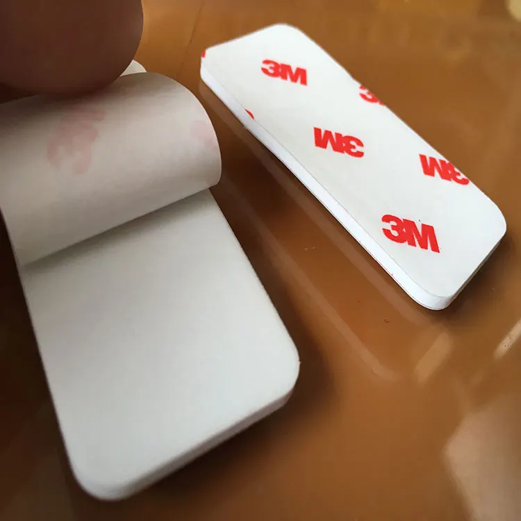 Сделанный на заказ квадратный белый очень липкий задний клей EVA пена двусторонняя клейкая лента
