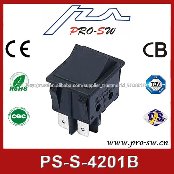 лодки рокер переключатель dpdt перекидной 16а 250v