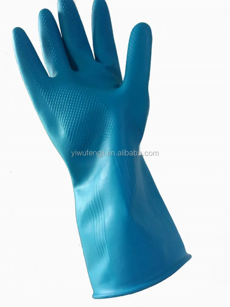 Long fancy household latex gloves/Fingerless Hand Protective Safety Gloves Household Latex Gloves