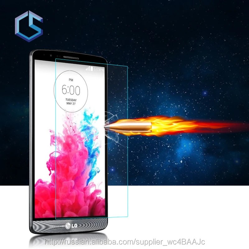 Guangzhou CS Cell Phone Full Cover Tempered Glass Screen Protector Film for LG G3S