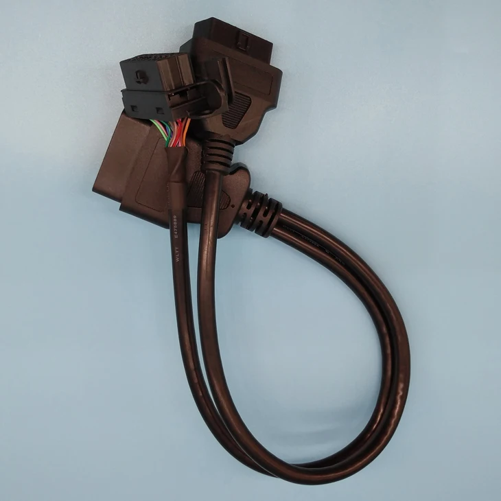 Obd Factory OBD2 Splitter Y Diagnostic Cable 16 Pin J1962 Cable Car Diagnostic Cable Professional Diagnose Tool All Car Series