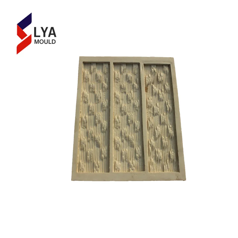 Новый дизайн, резиновые силиконовые формы для стен, плитки для бетонных стен