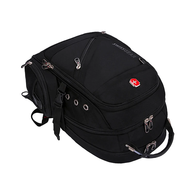 Waterproof Travel Backpack Women Rucksack Male School Bag External USB Charging Swiss Laptop Backpack