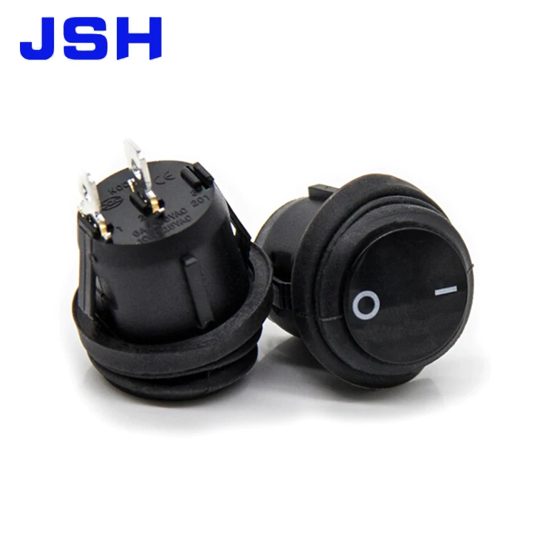 6 pin dpdt rocker switch 10(3)a 250vac t105 rocker switch cb enec17 red panel mount kcd3 boat rocker switch