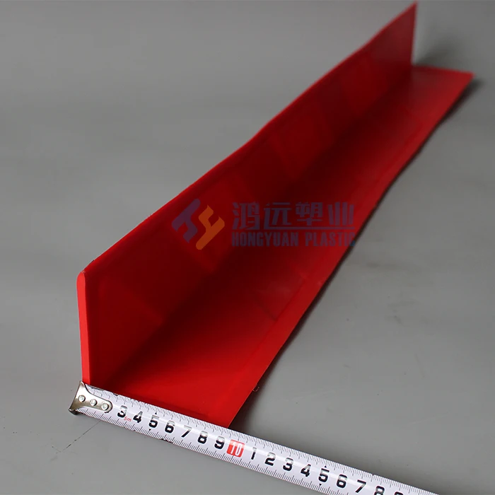 
HY-CGP01factory wohsale colorful and durable plastic corner guard 